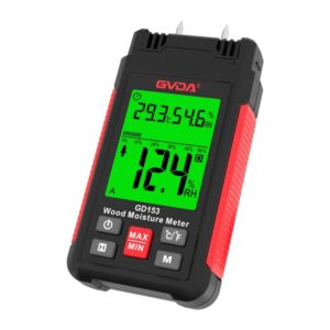 Digital Wood Moisture Meter - Accurate Wood & Concrete Moisture Meter