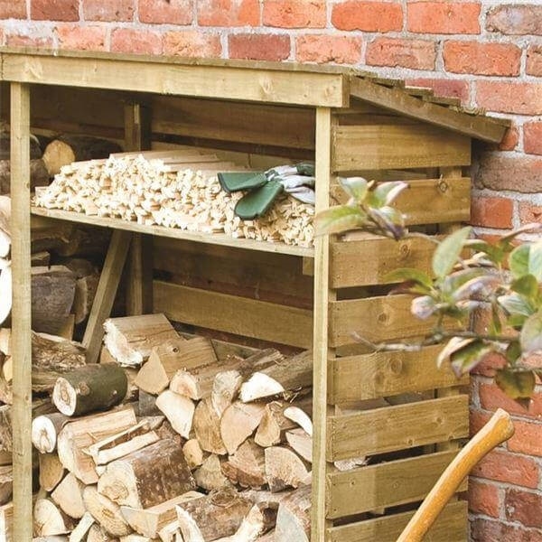 Log Store - Kindling Shelf