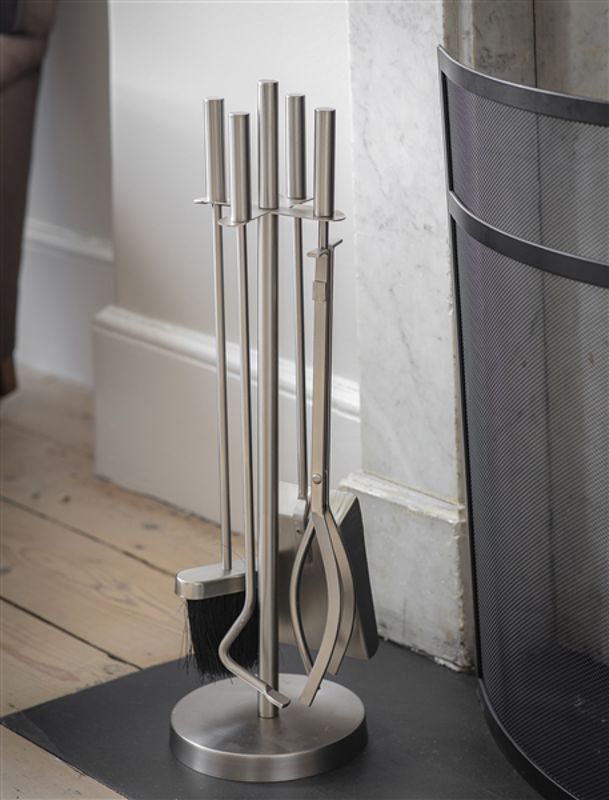 Ebrington Fireside Tool Set - Brush, Shovel, Tongs and Poker
