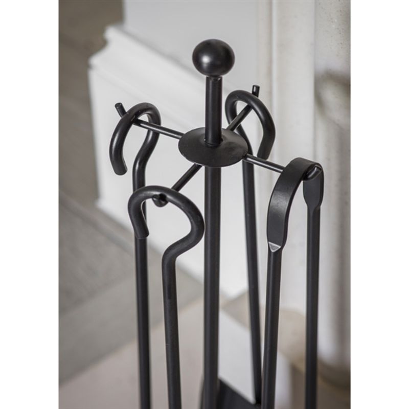 Filkins Fireside Tool Set - sleek black finish