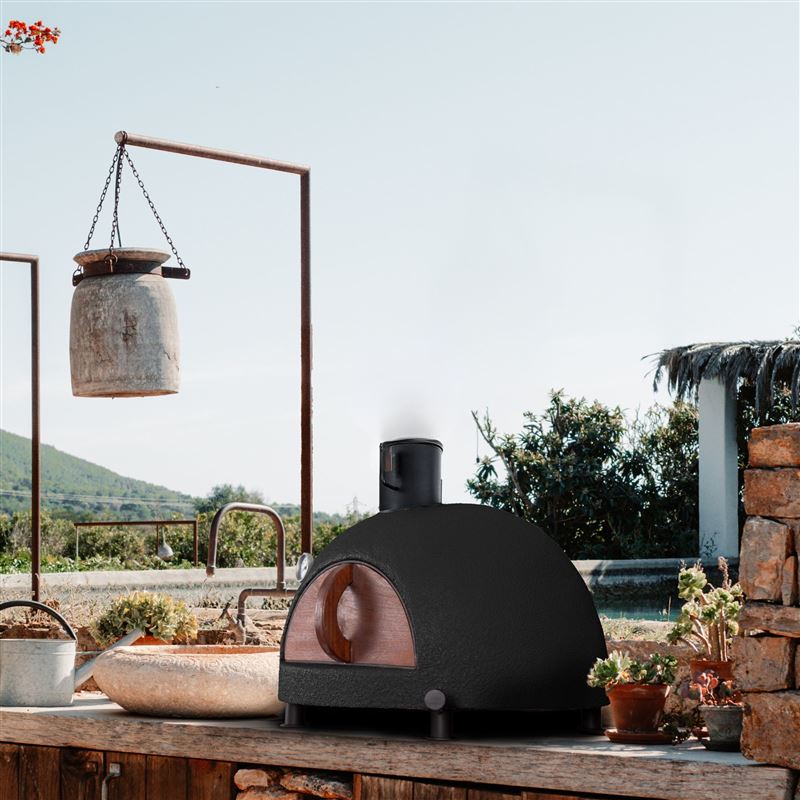 Horacio Mini Wood Fired Outdoor Oven - In Garden