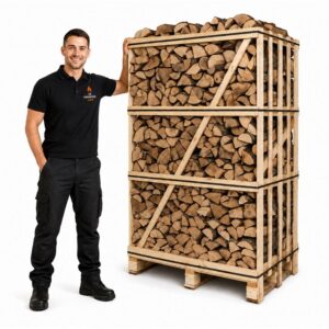 Kiln Dried Oak Firewood Logs - Large Crate