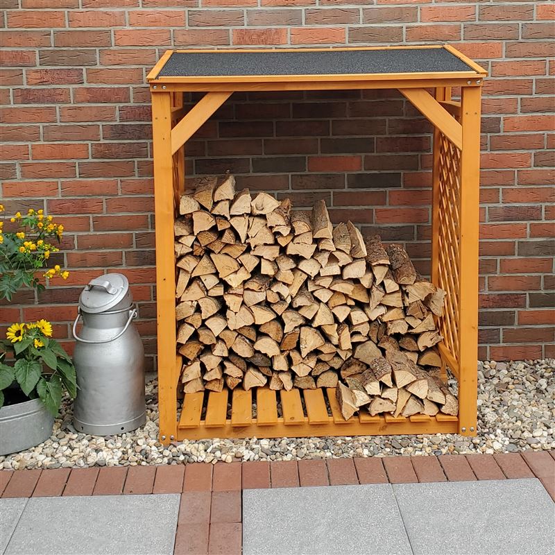 Log Store - Solid Timber